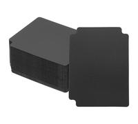 PATIKIL Separadores De Cartas, 50 Pcs Caja De Almacenamiento Organizador De Tarjetas De Fútbol Accesorios Para Juegos Deportivos Tarjetas De Béisbol, Negro