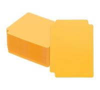 PATIKIL Separadores De Cartas, 50 Pcs Caja Organizadora De Cartas De Fútbol Accesorios De Bandeja Organizadora Para Juegos Deportivos Cartas De Béisbol, Amarillo
