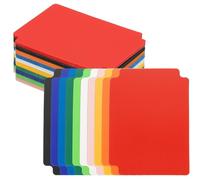 PATIKIL Separadores De Cartas De Intercambio, 50 Pcs Caja De Almacenamiento Organizador De Cartas De Fútbol Bandeja Accesorios Para Juego Deportivo Cartas De Béisbol, 10 Colores