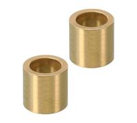 PATIKIL Separadores de Latón M14 2 Unidad de Separadores Metálicos de Latón de 14 mm ID x 20 mm OD x 20 mm de Longitud Separadores de Latón Para Tornillos de 5/9 Pulgadas O M14