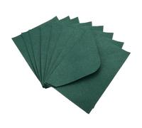 PATIKIL Sobres Mini, Paquete de 100 Sobres para Tarjetas de Regalo y Tarjetas de Negocio, Color Verde Oscuro