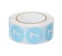 PATIKIL Stickers Numéricos de 1 Pulgada Número 7, 500 Etiquetas Adhesivas Circulares para Organización del Hogar, Gestión de Almacén y Oficina, Azul Cielo