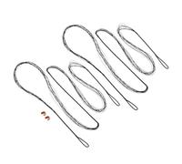 PATIKIL Substituto, de Cuerda de Arco Cuerda de 12 Hilos para Arco Recurvo Amo 62" Negra