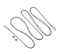 PATIKIL Suplantación, de Cuerda de Arco Cuerda de 12 Hilos para Arco Recurvo Amo 70" Negra