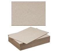 PATIKIL Tablero de Libros de 0.08"x7"x5" Paquete de 20 Hojas de Cartón Gris para Encuadernación de Libros Suministros de Encuadernación de Libros