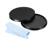 PATIKIL Tapa de Lente de 52 mm, Cubierta Universal de Tapa de Lente de Cámara, Funda de Metal Frontal de Filtro de Lente, Estuche Protector con Paño de Limpieza
