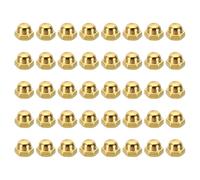 PATIKIL Tapas de Tuerca Hexagonal Acorn M8x1.25, 40 Piezas de Tuercas Decorativas de Acero al Carbono para Reparaciones en el Hogar, Sujetador de Equipo Industrial, Tono Dorado