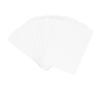 PATIKIL Tarjetas PVC en blanco, paquete 20 tarjetas identificación plástico para inyección tinta CR80 30 MIL blancas, tarjetas visita imprimibles impermeables doble cara s, blancas