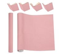 PATIKIL Tela de Libros, 51 x 11 Pulgadas Tela para Libros para Reparación de Encuadernación Superficie de Tela con Respaldo de Papel Suministros, Rosa