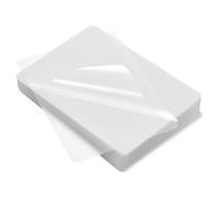 PATIKIL Térmica Laminación Bolsas, 100uds Transparente Laminación Hojas 3 Mil 5.3"x3.7 Laminadoras Bolsas para Laminadora Máquina, Tarjeta, Foto Protección, Bricolaje