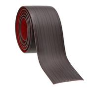 PATIKIL Tira de Transición de Suelo, 1m x 4cm Tira de Umbral Autoadhesivo PVC Perfil Plano de Vinilo Adhesivo para Borde Unir Huecos Puertas Alfombras Baldosas, Nogal Negro