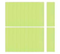 PATIKIL Tiras de Lectura Guiada, 20 piezas Marcadores de Colores para Resaltar Seguimiento Reducir el Estrés Visual Material de Enseñanza con Línea para el Aula, Verde Claro