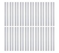 PATIKIL Tiras de Lectura Guiada, 20 piezas Marcadores de Colores para Resaltar Seguimiento Reducir el Estrés Visual Suministro de Enseñanza para el Aula, Transparente