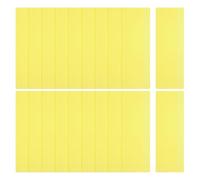 PATIKIL Tiras de Lectura Guiada, 20 piezas Marcadores de Resaltado de Seguimiento con Colores Superpuestos para Reducir el Estrés Visual Material Escolar con Línea, Amarillo