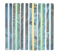 PATIKIL Tiras de Lectura Guiada, 6 Pcs Regla de Seguimiento de Lectura Marcadores de Resaltado de Colores Ayudan con Dislexia Suministros de Educación para Maestros (Océano)