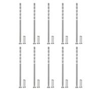 PATIKIL Tornillos de Manija de Puerta M4x90, 10Pcs Tornillos de Rotura para Tiradores de Puerta, Cabeza Plana Avellanada Phillips con Manga para Manija de Puerta Barra