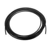 PATIKIL Tubo para Sistemas de Ósmosis Inversa Filtros de Agua, 5/32" ID x 1/4" OD (4 mm x 6 Mm), 25 Pies (7.65 Metros), Tubo Flexible de Agua de Polietileno, Negro