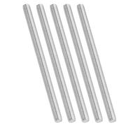 PATIKIL UNC 3/8"-16 Varilla Roscada de Acero Inoxidable 304, 5pcs Espárragos de Barra de Varilla Completamente Roscados Rosca Derecha Pernos Prisioneros para Abrazaderas, 150mm Largo