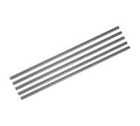 PATIKIL Varilla De Grafito Varilla De Agitación De Grafito Varilla Cilíndrica Varilla De Carbón 200x5mm Negro Para Electrodo Fundición Crisoles Paquete De 5