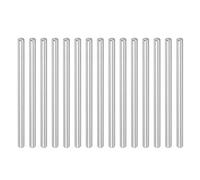 PATIKIL Varilla Redonda de Metal 1.5mm x 27mm, 25 Pcs Varilla Redonda de Acero Carbono Barra de Eje Sólido para Artesanías Tornos Eje Miniatura Modelo de Coche Avión RC