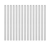 PATIKIL Varilla Redonda de Metal 2mm x 50mm, 30 Pcs Varilla Redonda de Acero Carbono Barra de Eje Sólido para Artesanías Tornos Eje Miniatura Modelo de Coche Avión RC