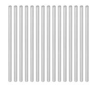 PATIKIL Varilla Redonda de Metal 2mm x 60mm, 30 Pcs Varilla Redonda de Acero Carbono Barra de Eje Sólido para Artesanías Tornos Eje Miniatura Modelo de Coche Avión RC