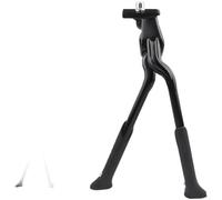 Patilla Doble Aleación Aluminio para Bici 26.5-33.5cm | Aleación aluminio ligera, capacidad 580g, ajuste 7 posiciones, para ruedas 24-29 pulgadas, base goma antideslizante