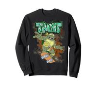 Patín clásico retro Megamix de TMNT, Mikey, Ninja Turtles, años 80 y 90 Sudadera