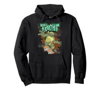 Patín clásico retro Megamix de TMNT, Mikey, Ninja Turtles, años 80 y 90 Sudadera con Capucha