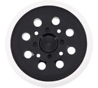Patín de lijado autoadherente de 125 mm compatible con lijadoras Bosch PEX 300 AE, 400 AE y 4000 AE de 125 mm, lijadora excéntrica