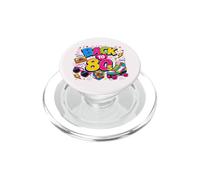 Patín de Ruedas Boombox con Cinta de Casete Retro Vintage de los 80 PopSockets PopGrip para MagSafe