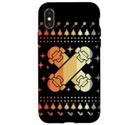 Patín Vintage Ugly Christmas Carcasa para iPhone X/XS