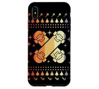 Patín Vintage Ugly Christmas Carcasa para iPhone XS MAX