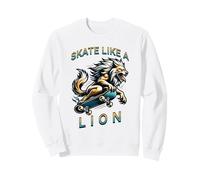 Patina como un león Sudadera