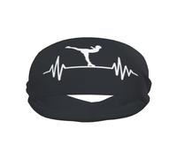 Patinador artístico de patinaje sobre hielo Heartbeat Eleva tu rendimiento con muñequeras de moda: ¡ideal para cualquier actividad!