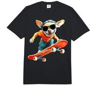 Patinador Chihuahua Comfort Colors Adult Heavyweight T-Shirt