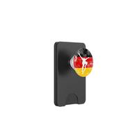Patinador de la bandera alemana PopSockets PopWallet para MagSafe