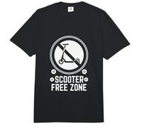 Patinador Divertido del Parque de Patinaje Scooter Free Zone Comfort Colors Adult Heavyweight T-Shirt
