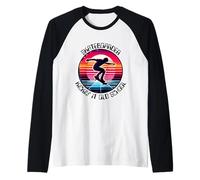 Patinador Kickin' It Old School Camiseta Manga Raglan