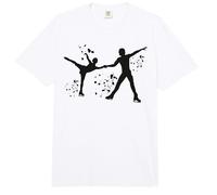 Patinador sobre Hielo Patinaje artístico Chicas Coloridas Patinaje sobre Hielo Comfort Colors Adult Heavyweight T-Shirt