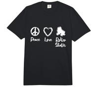 Patinadora Amor Patinadora Atleta Comfort Colors Adult Heavyweight T-Shirt