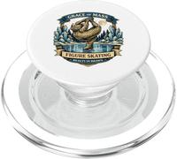 Patinaje Artístico Elegante Rinoceronte Gracia de Masa PopSockets PopGrip para MagSafe