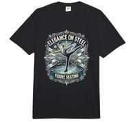 Patinaje artístico Graceful Ice Dancer Comfort Colors Adult Heavyweight T-Shirt