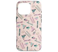 Patinaje sobre Hielo para niñas y esquís, patrón de Deportes de Invierno, Rosa Carcasa para iPhone 16 Pro