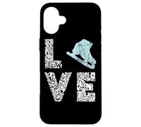 Patinaje sobre Hielo Patinaje artístico Patinaje sobre Hielo Patinaje Patinaje Patín Carcasa para iPhone 16 Plus