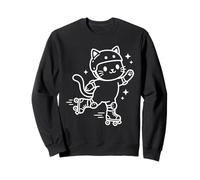 Patinaje sobre Ruedas Parque de Patinaje Kawaii Cat Sudadera
