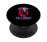 Patinando hasta Que caiga Siempre y para Siempre (declaración Divertida de Patinador) PopSockets PopGrip Adhesivo