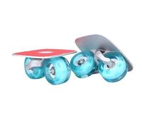 Patines antideslizantes con ruedas de poliuretano, patines principiantes para adultos y niños, construcción de aluminio duradero, perfectos para deportes de calle