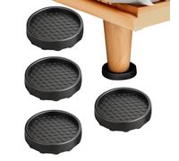 Patines antideslizantes para muebles | 4 piezas tazas antideslizantes para ruedas de silicona | deslizadores para muebles sobre pisos de madera dura | para cama, armario, sofá, silla, mesa dispositivo