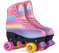 Patines Apollo Classic de 4 Ruedas - para niños, Adolescentes y Adultos, Talla Ajustable, para niñas y Mujeres, cómodos, para Todas Las Edades, 3 Tallas Desde la Talla de Calzado 31 hasta la 42